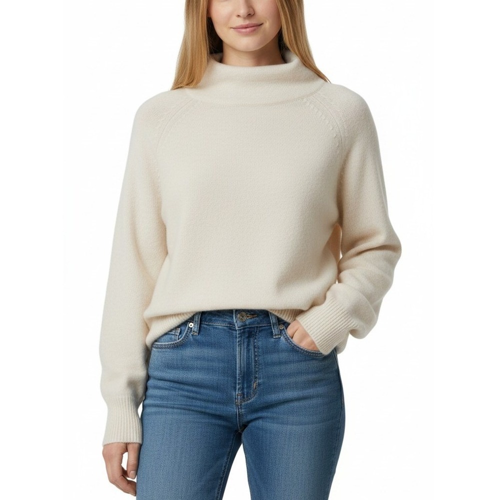 CAARA Women S NWT Wool Oversized Roll Neck Sweater Cozy Winter Minimal Quiet Lux